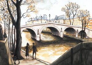 Les amants du Pont Marie par Julien Dugué