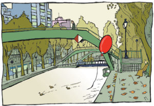 Canal Saint-Martin par Julien Dugué