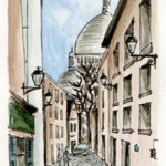 montmartre croquis sophie rocher