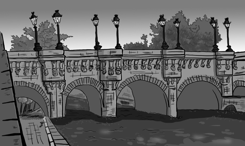 pont neuf dessin brrrtel