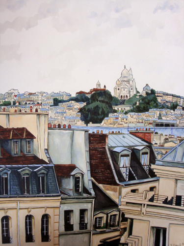 montmarte peinture