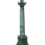 colonne de juillet dessin julien dugue