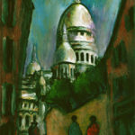Le Sacré Coeur à Montmartre par Claude Garcia