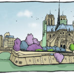Chevet de Notre Dame par Julien Dugué