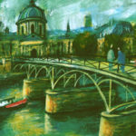 peinture pont des arts claude garcia