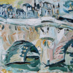 pont neuf huile toile