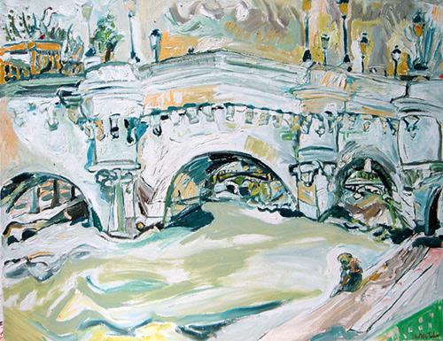 pont neuf peinture