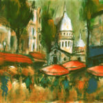 La place du Tertre par Claude Garcia