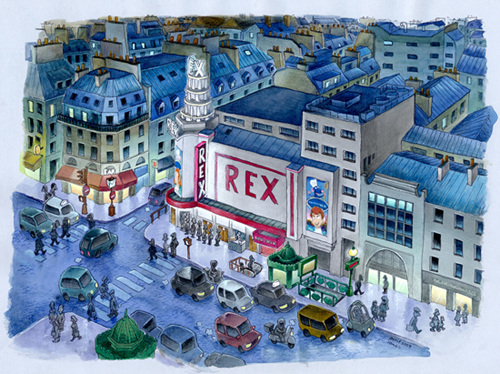 dessin grand rex