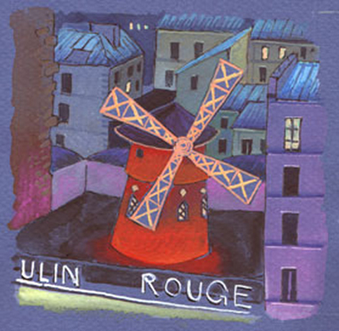 illustration moulin rouge