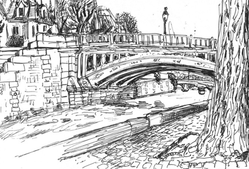 croquis pont au double