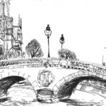 pont saint michel croquis