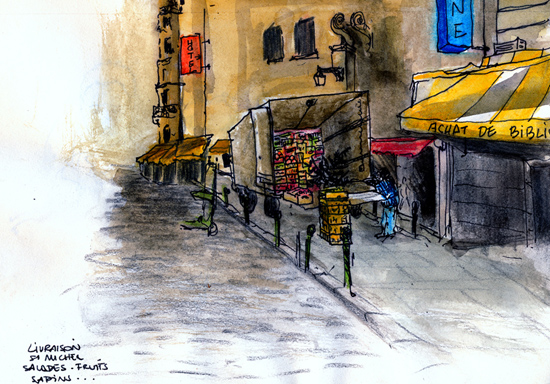 croquis saint michel