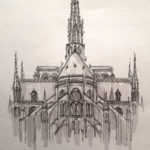 Chevet de Notre-Dame par Adrien Berger
