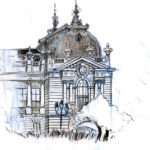 Dessin du Petit Palais par Chloé Roux