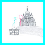 sacré coeur dessin