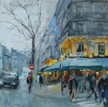 peinture deux magots