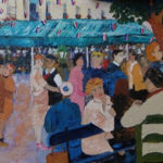 peinture deux magots paris