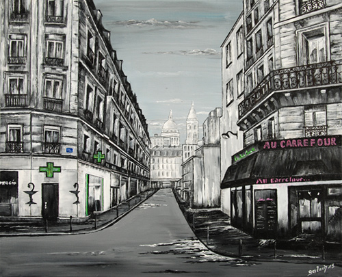 rue ordener peinture paris