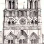 Notre Dame de Paris par Violette Cordeau