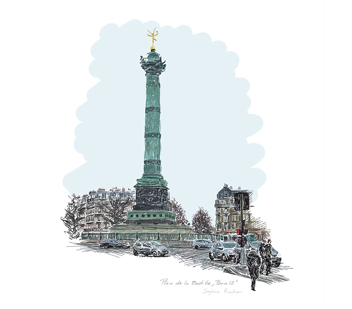 croquis bastille sophie rocher