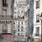 peinture sacre coeur rue briquet