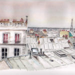 toits de paris dessin