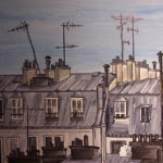 peinture toits paris