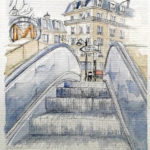 Dessin à Gambetta par Francesco Fontana