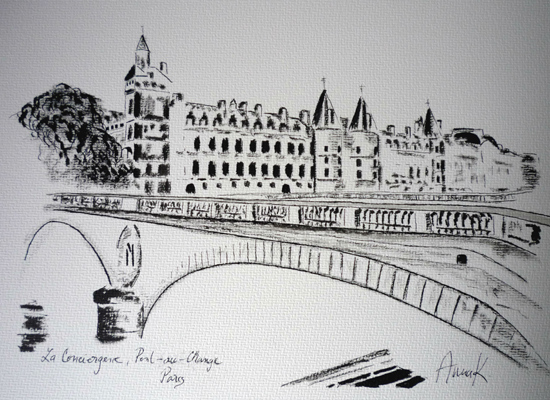 croquis conciergerie