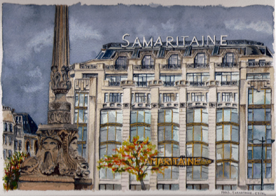 samaritaine dessin