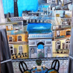 terrasse paris peinture