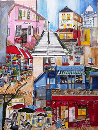 peinture montmartre