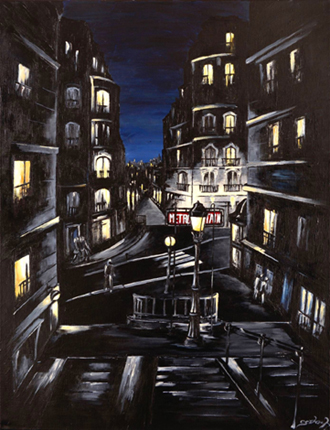 rue lamarck peinture