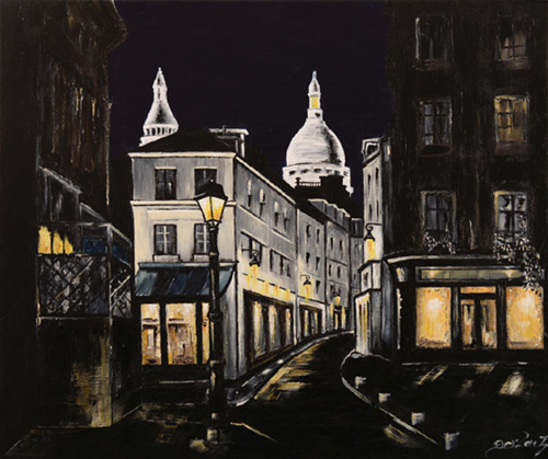 rue norvins peinture