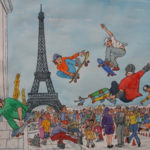 dessin trocadero