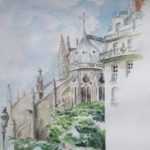 peinture chevet notre dame