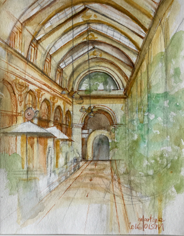 aquarelle galerie vivienne