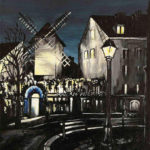 moulin galette peinture