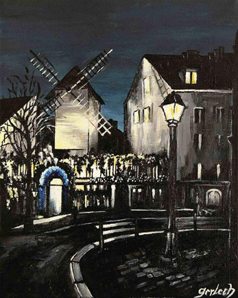 moulin galette peinture