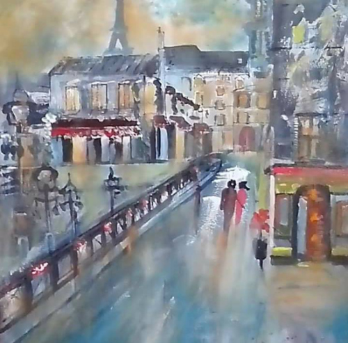 le marais peinture