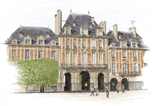 place des vosges sophie rocher