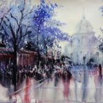 Peinture de la Sorbonne par Alex Lanser