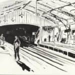 croquis metro glacière