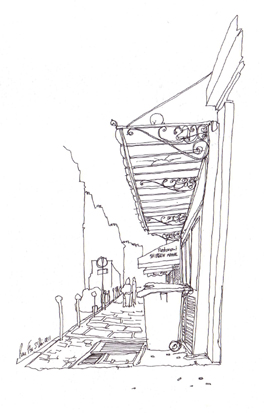 croquis rue saint denis