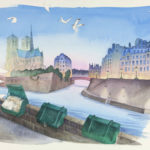 dessin la seine