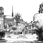 dessin notre dame