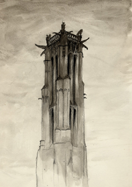 dessin tour saint jacques