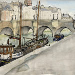 dessin paris pont neuf