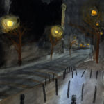 Conciergerie la nuit par Justine Gasquet